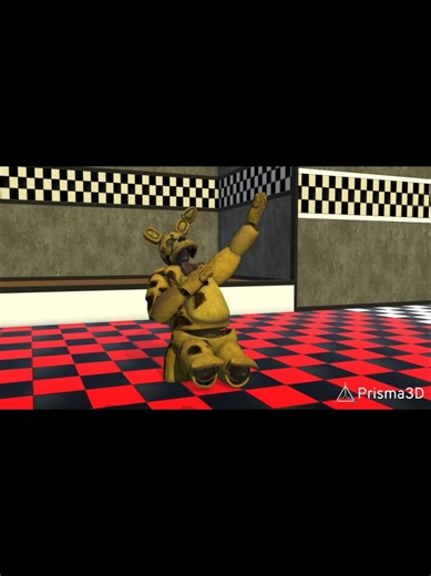 the springlock failure in the movie be like: (fnaf 1 movie/ prisma 3d animation)