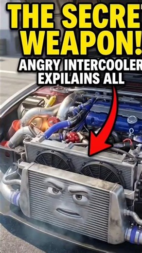 What Does an Intercooler Actually Do?🚘 Power Explained#intercooler #turbocharger #turboengineTurbo