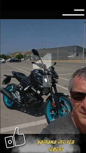 Yamaha MT 125 (2024) | Test Ride and review coming up #shorts