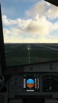 IVAO ils landing at LFLL #ivao #aviation #flightsimulator