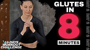 2.9K views · 37 reactions | It’s the second day of a 14-day workout challenge! Did you rest well? We hope you did because today we’ll have 8 minutes of intense glute workout!We have 12 days to go! Subscribe to Health Insider and come back tomorrow for the day 3 workout. Link to full video below ⬇️ | Health Insider | Facebook