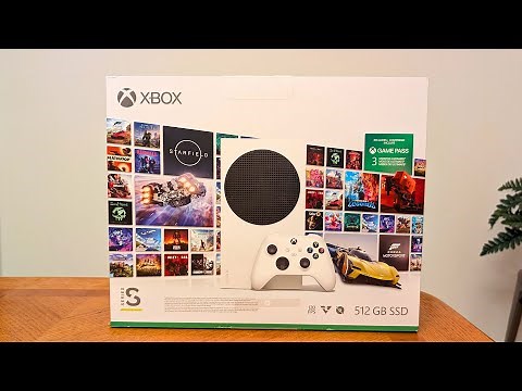Unboxing Xbox Series S - Starter Bundle (with Game Pass Ultimate)