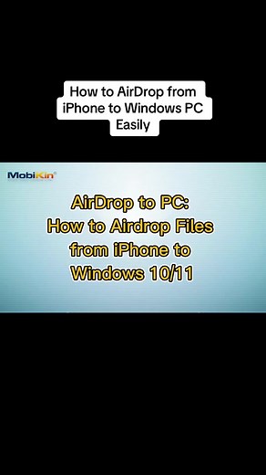 How to Airdrop files from iPhone to Windows 10/11?#airdrop #iphonetowindows #howto #iphone #iphonetricks