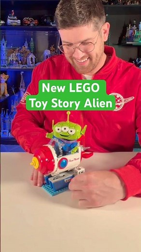 New LEGO Toy Story Alien with Pizza Planet Rocket Ride!