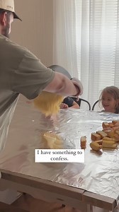 2.6M views · 63K reactions | Green countertops and all  Creating an easy, budget friendly core memory for the whole family! The kids thought this was SO cool  ••#couples #marriage #postpartum #reality | Casey and Kaci Driggers | Facebook