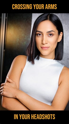 Michael Roud Photography on Instagram: "The arms crossed pose is a classic go-to for your #headshot portfolio. Even though it’s versatile, getting the right style and look for it is key to showing off your unique personality to casting directors and agents. #headshotsession #photographerlife #actorslife #actortips"