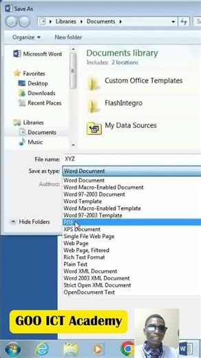 Save Word as PDF in 1 SECOND 😱 (You’re Doing It Wrong!)