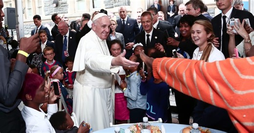Looking back 10 years after Pope Francis’s visit to Washington: Part four, a papal address to Congress, a Catholic Charities visit and a hug - Catholic Standard