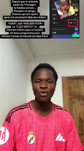 📕 *C'EST QUOI FORSAGE BUSD* ? C'est simplement un marketing de reseau endossé à un système informatique; un algorithme appelé le smart contrat qu' on ne peut plus arrêter et controler. Les gains vont directement dans le portefeuille sans demande de retrait. ➡️ Il fonctionnera tant que internet existera. ➡️ *À FORSAGE BUSD* nous sommes des commerçants de smart contrat par contre d'autres commerçants vendent du plantain, des voitures, des chaussures, des parfums et j'en passe. ➡️ *Vous voyez la d