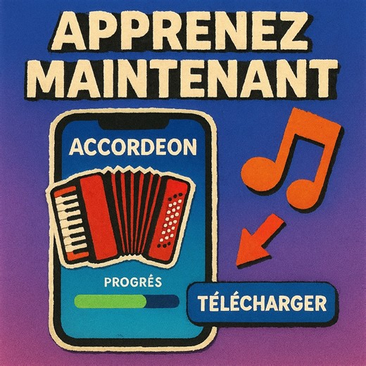 🎶 Apprenez l'accordéon depuis votre téléphone avec l'app la plus complète! Leçons étape par étape, exercices interactifs et énorme bibliothèque musicale. ✨ Commencez gratuitement aujourd'hui! | DigiWorld