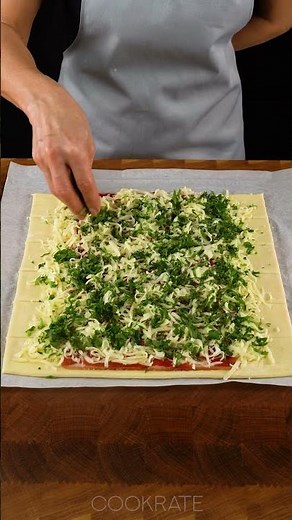 Simpler than you imagine. The best appetizer recipe, made from puff pastry