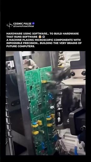 Hardware That Builds Hardware That Runs Software 😳