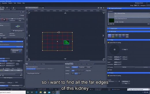 蔡司（Zeiss） Axio Imager 显微镜教程 - 拼图（tiling）部分（英文字幕）