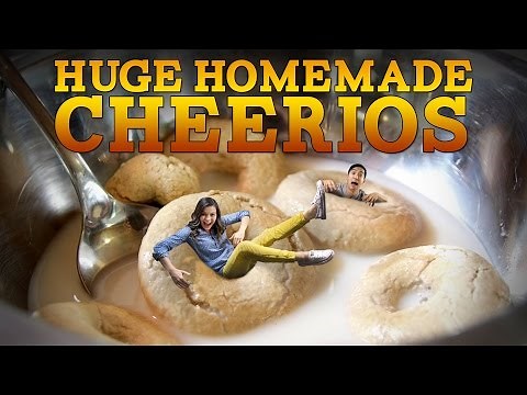 How to Make GIANT Homemade CHEERIOS | Feast of Fiction S3 E16