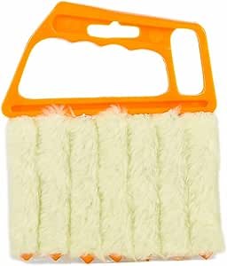 Shutter Cleaner, 7 Finger Blind Cleaner Duster Tool, Window Air Conditioner Duster, Hand-Held Window Venetian Blind Cleaner Brush