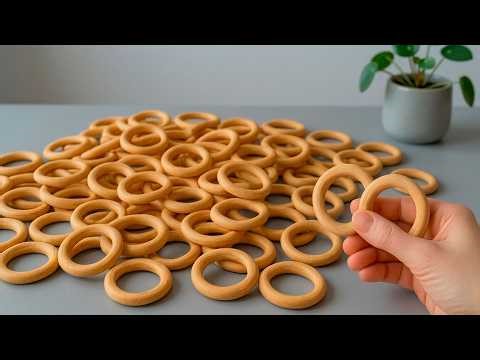 GENIUS DECOR IDEA USING ORDINARY CURTAIN RINGS!😍 I SAW THIS IN THE STORE AND MADE IT MYSELF! DIY