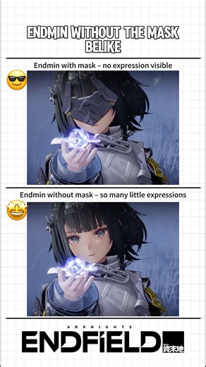 ENDMIN WITHOUT THE MASK BELIKE #arknightsendfield #endfield #endmin #meme #fyp