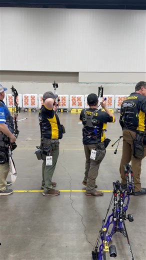 Kyle Douglas finishes a perfect 600, 60X round here at the Rushmore Rumble in Championship Open! | Competition Archery Media