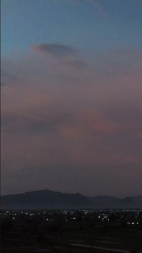 Soft Purple Clouds at Dusk | Aesthetic Sky Short #sunset #nature #naturelovers #drone #dronefootage