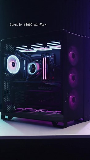 Check out this epic build we’ve crafted in the @corsair 6500D Airflow for week 4 of giveaways in the @Logitech G Month of Gaming! Tap the link in our bio to watch the full build on YouTube and for details on how to win this sick rig! #LogitechG #MonthofGaming #techtok #pcbuild #giveaway #pcmr #gamingpc #corsair