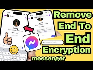 How to Remove End to End encryption Messenger iPhone (UPDATED) 2025
