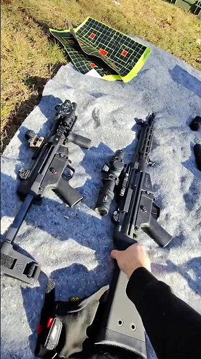 The MP5s BIG BROTHER 🤏 #airsoft