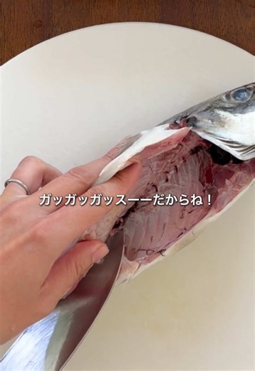 えっっ⁉︎ 釣りすぎて食べきれない？？ それなら干して‼︎🐟 【アジの一夜干し】 ▷材料 ・塩🧂 90g ・水 1リットル ・ネットやザル (ネットは100均にもあるよ) ・1リット入る袋 ▷作り方 ①アジのエラと内臓を取って水洗い ②アジを開く(頭も割る) ③塩90g 水1リットル計る ④袋に塩、水、アジを入れ冷蔵庫で1時間おく ⑤アジを取り出し水洗いして水分を拭く ⑥ネットで3〜4時間干す(触ってベタつかない半生くらい) ⚠️注意⚠️ 気温が25°Cを超える日は冷蔵庫で干すのがおすすめです 作る際はご注意ください！ 焼いて食べて‼︎ 美味しすぎるよ🤤🍻 お米にもお酒にも合う〜♡ 冷凍もできるよ❄️ 生魚が苦手な人にもおすすめ‼︎ ご近所さんにお裾分けしたら喜ばれたよ🙌 #アジ #アジ#アジき方#一夜干し