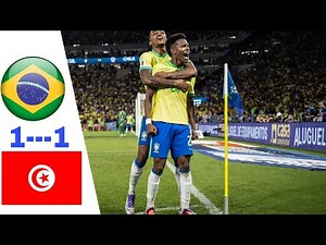 Brazil vs Tunisia 1-1 all goals and Extended highlights 2025 hd