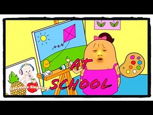 Potato Pals 1 | At School by Patrick Jackson | Read along with BabyBuBu