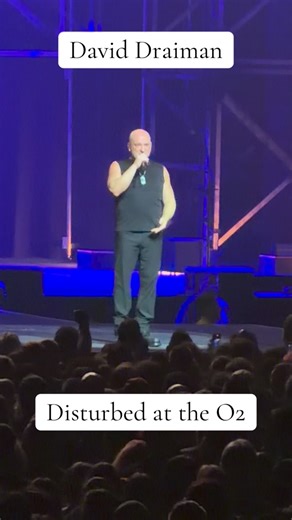 David Draiman of @disturbed speech before the audience at @theo2london Best gig I’ve been to for ages ! | Tony Wilkins | Facebook