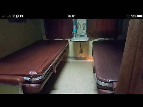 Second AC (2AC) Seats Layout of Train Coach, Coach Interiors,Indian Railway