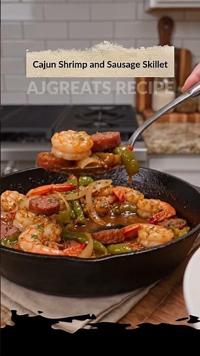 Cajun Shrimp & Sausage Skillet