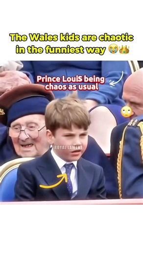 The Wales kids are chaotic in the funniest way 😭👑 #princegeorge #princesscharlotte #princelouis