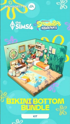 The Sims 4 Bikini Bottom Bundle 🌊🍍#sponsoredbyea #ts4 #thesims4