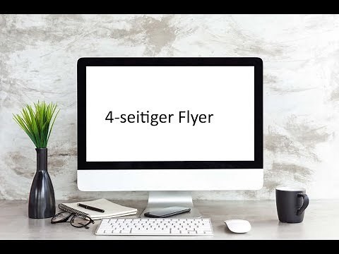 4-seitiger Flyer in Word
