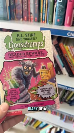 Collecting goosebumps books #thrifting #thrift #nostalgia #books