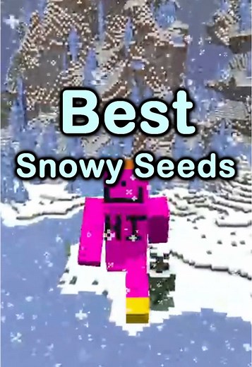 Best Snowy Seeds For Wintertime! #MinecraftPartner @minecraft - - Background music: “HL (19m02)-2” by “Sinter Klaus” on Wikimedia Commons