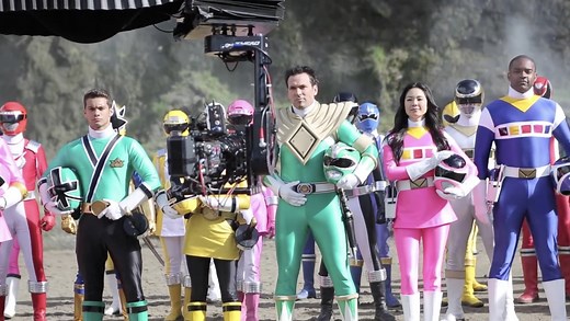 JASON FRANK on set as THE GREEN RANGER! | Bat in the Sun