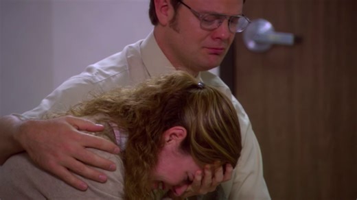 'The Office' stars recall filming Pam's big crying scene with Dwight