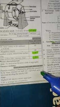 test on aggregate.fineness modulus #pmc #civil #civilengineering