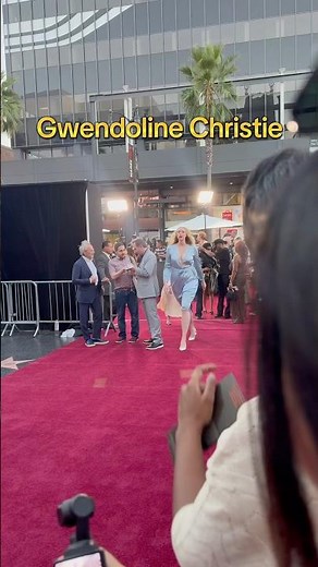 Gwendoline Christie just redefined elegance, absolutely stunning ✨