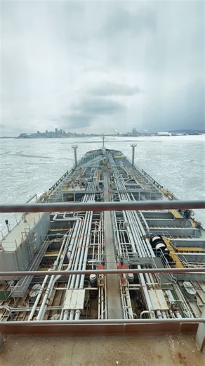 Arindam Chatterjee | No filters. Just ice, mass, and control. 🧊⚓️ #MarinersOfInstagram #IceClass #ShipHandlingSkills #Ber | Instagram