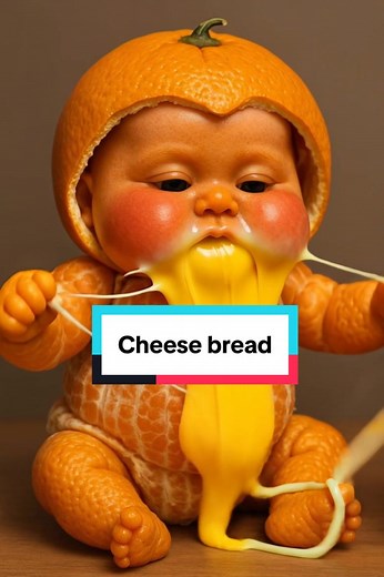 Sooo cheesy #ai #aiasmr #cheese #orangebaby | food asmr