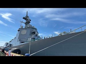 海上自衛隊 護衛艦「はぐろ」一般公開 in 酒田北港