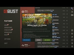 RUST - SERVER- [US] BLOO LAGOON 1.5 X SOLO/DUO/TRIO