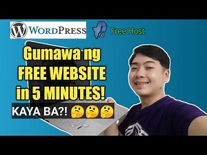 PAANO GUMAWA NG WEBSITE FOR FREE - PROFREEHOST | Step by Step Guide Tagalog - Wordpress Installation