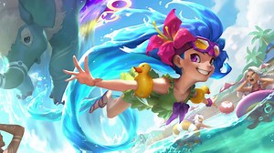 Pool Party Zoe League of Legends Live Wallpaper - WallpaperWaifu