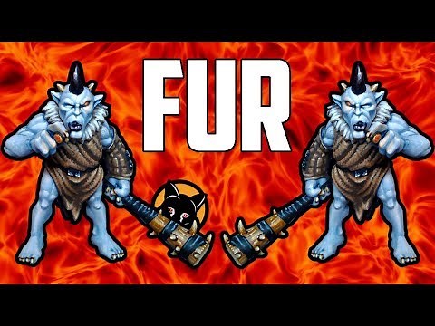 How to paint White Fur - Malifaux