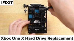 More Xbox One X repair videos coming right up! Here's the one you'll need when you're ready to upgrade. http://bit.ly/2FYEqVT | iFixit.com