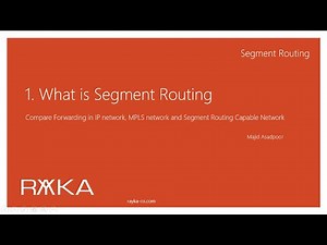 1. what is segment routing